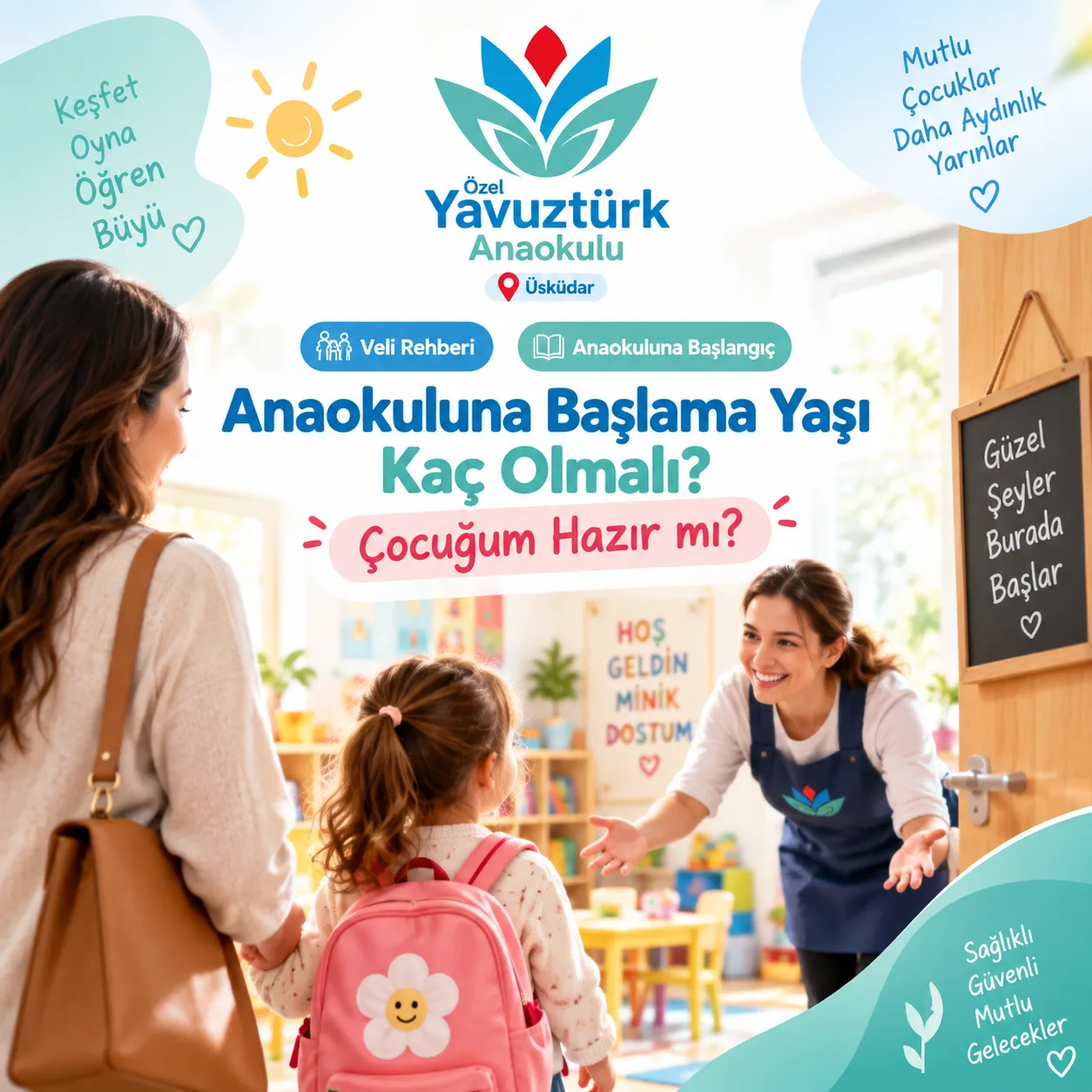 Anaokuluna Başlama Yaşı Kaç Olmalı? Çocuğum Hazır mı?
