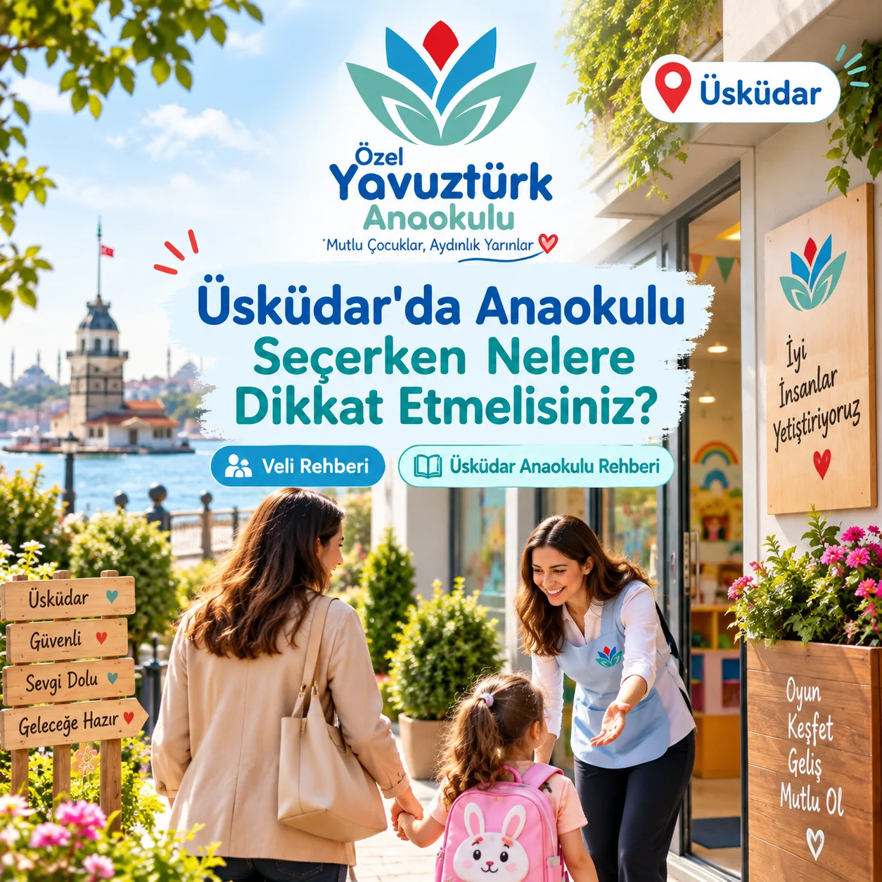 Üsküdar'da Anaokulu Seçerken Nelere Dikkat Etmelisiniz?